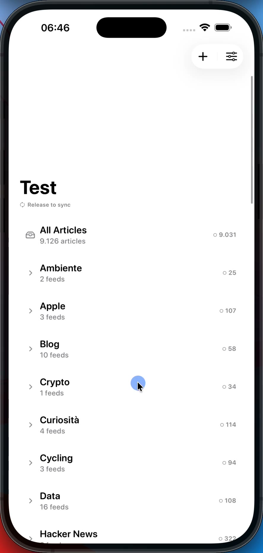 Lettura iOS workflow video